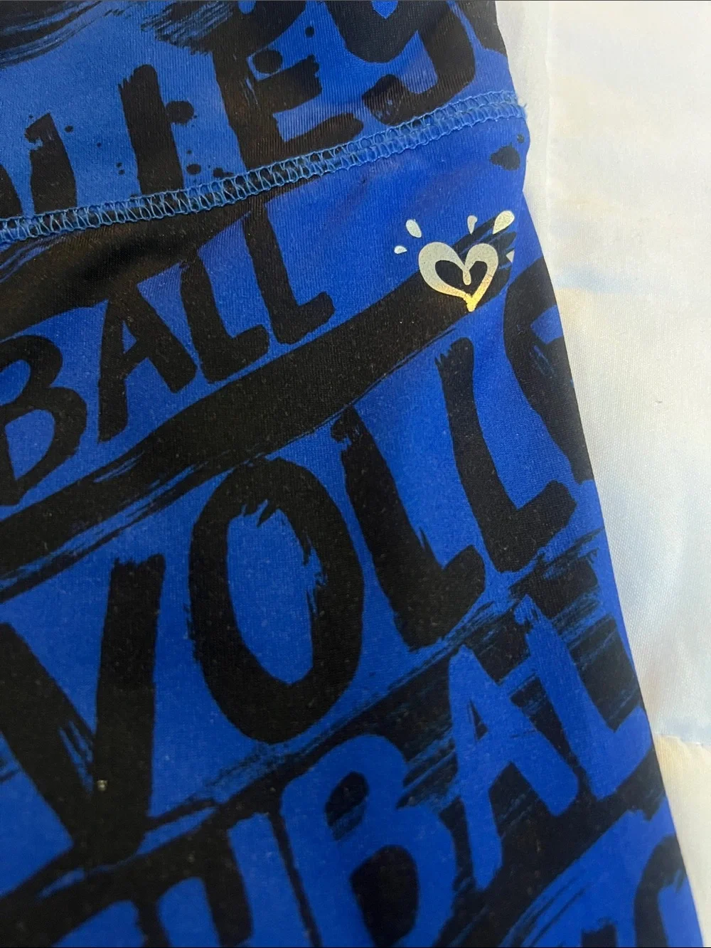 Justice bold volleyball